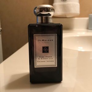 Jo Malone Dark Amber Ginger Lily Cologne Intense